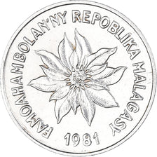 Moneta, Madagascar, 2 Francs, 1981