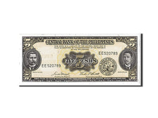 Billete, 5 Pesos, 1949, Filipinas, KM:135e, UNC