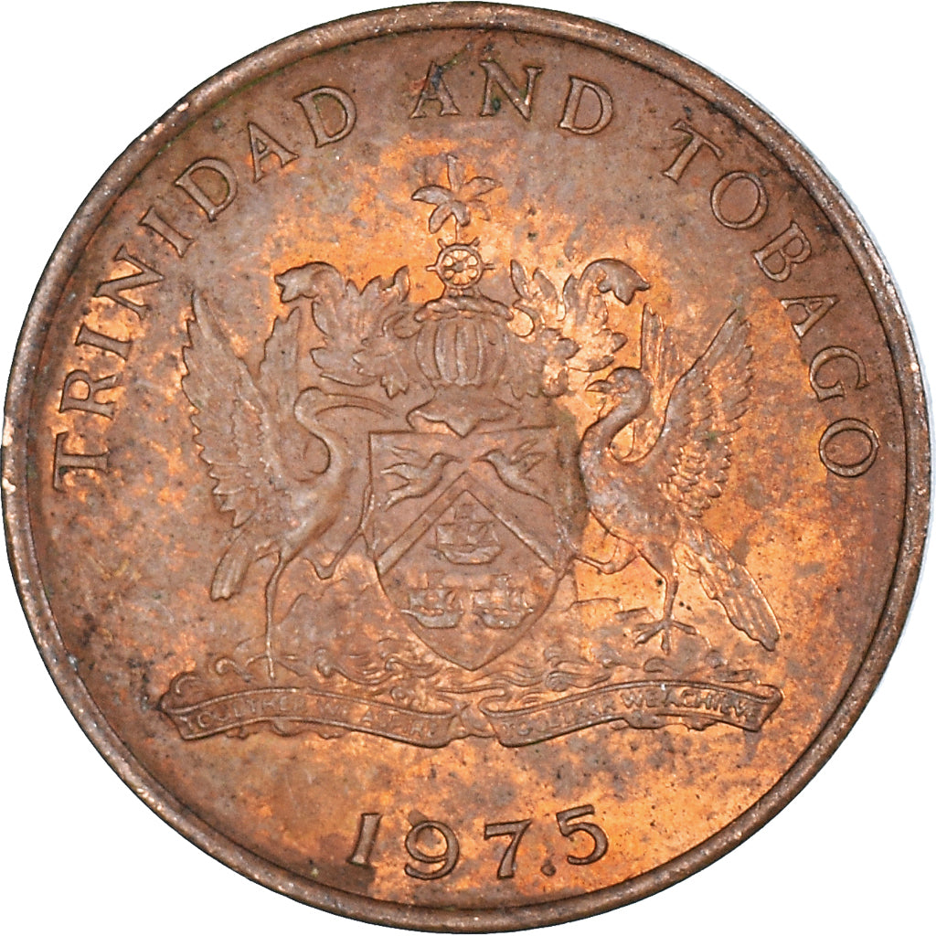 Moneta, TRINIDAD E TOBAGO, Cent, 1975