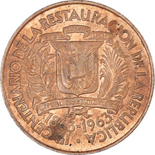 Moneda, República Dominicana, Centavo, 1963