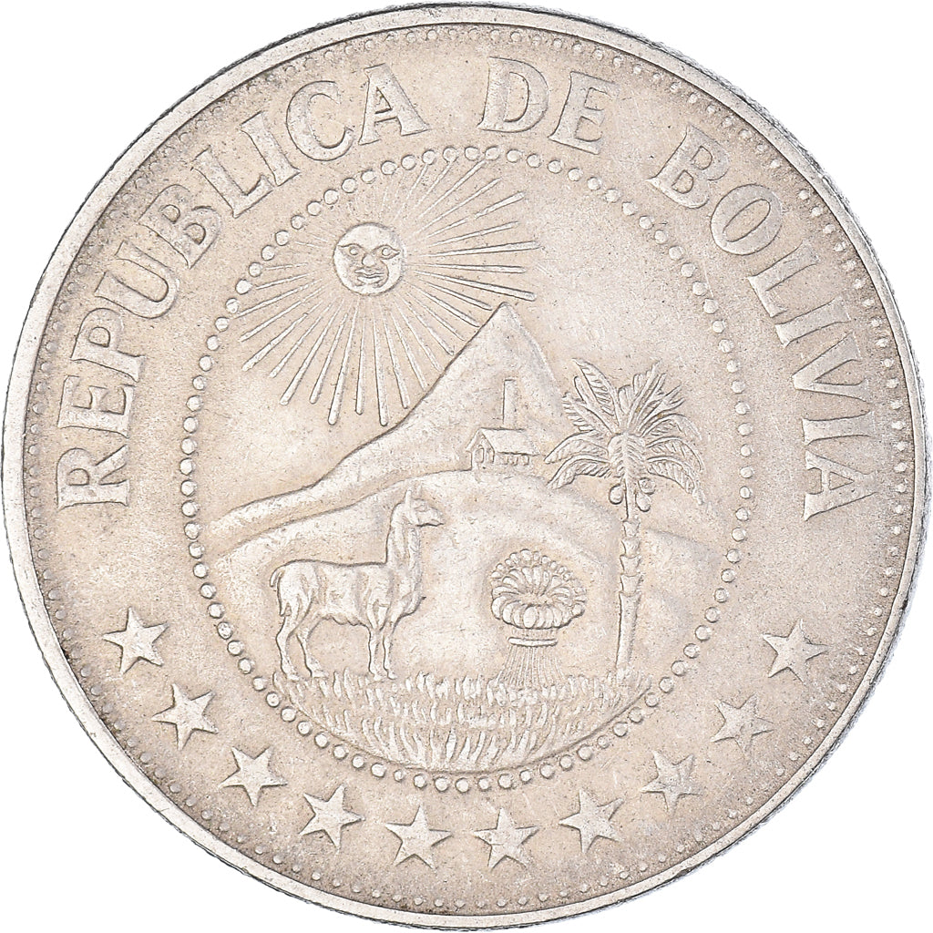 Coin, Bolivia, Peso Boliviano, 1969