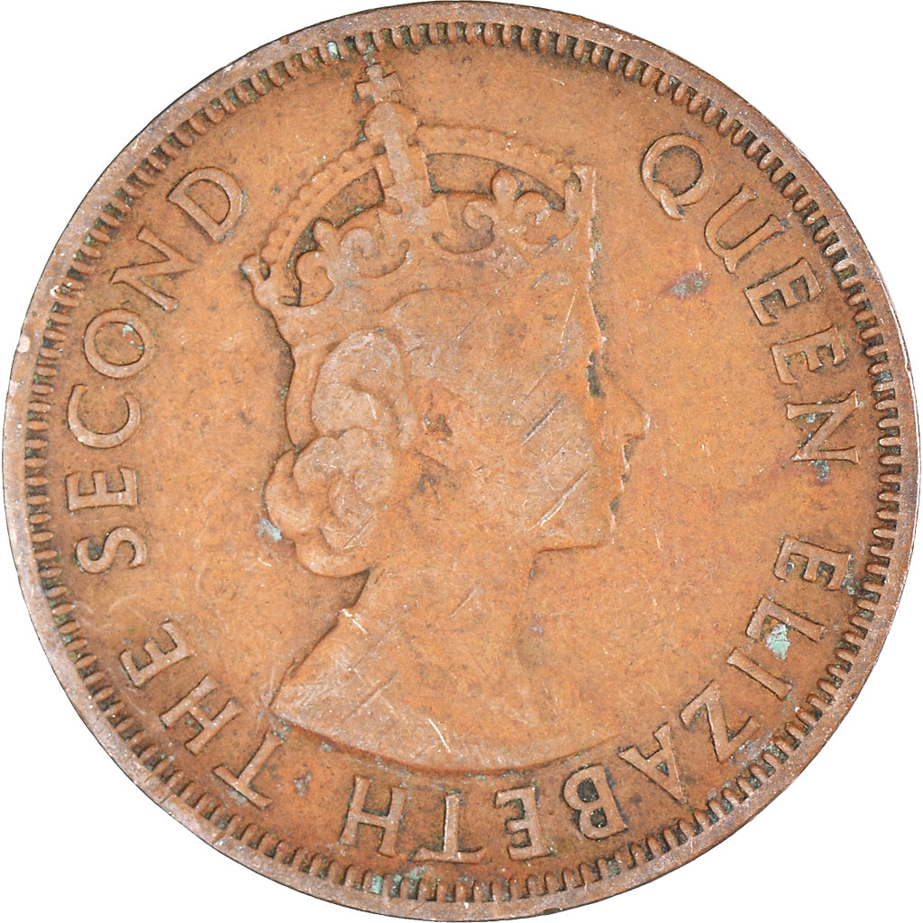 Münze, Osten Karibik Staaten, Cent, 1958