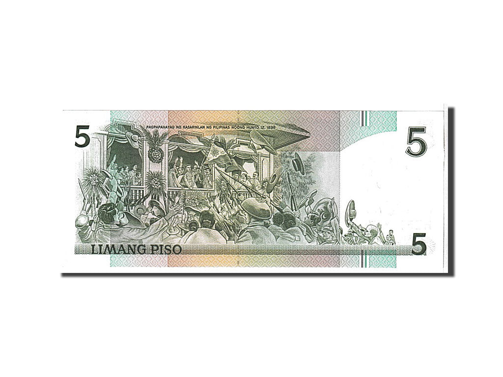 Philippines, 5 Piso, 1987, KM #176a, UNC(65-70), HZ577408