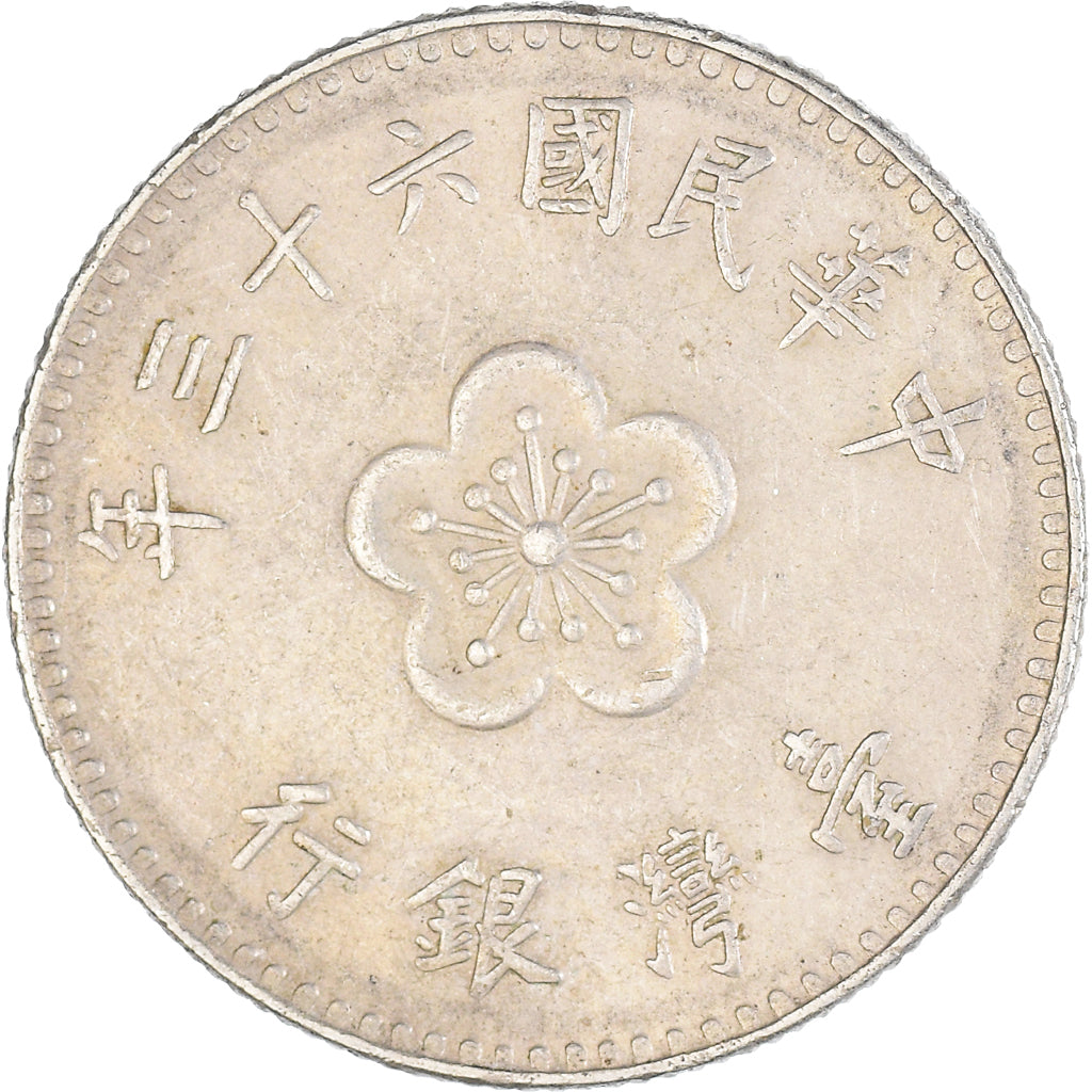 Munten, China, Yuan, 1974