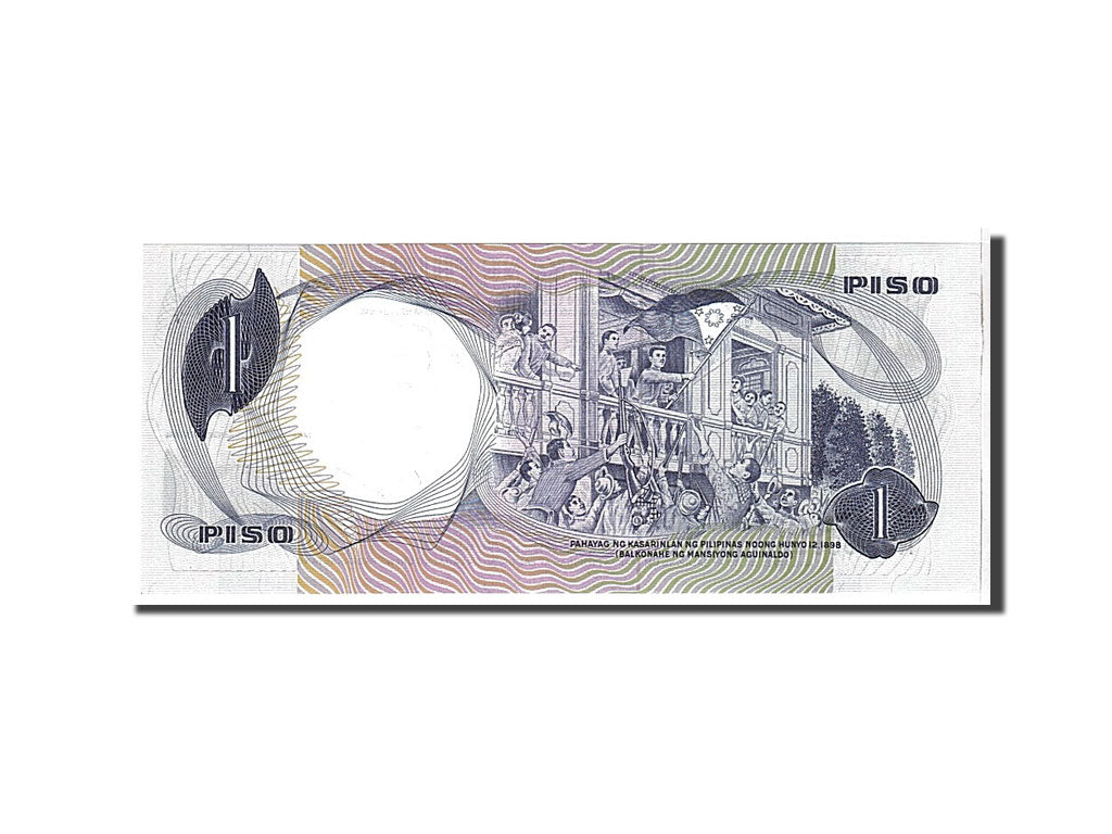 Banknote, Philippines, 1 Piso, 1969, UNC(65-70)