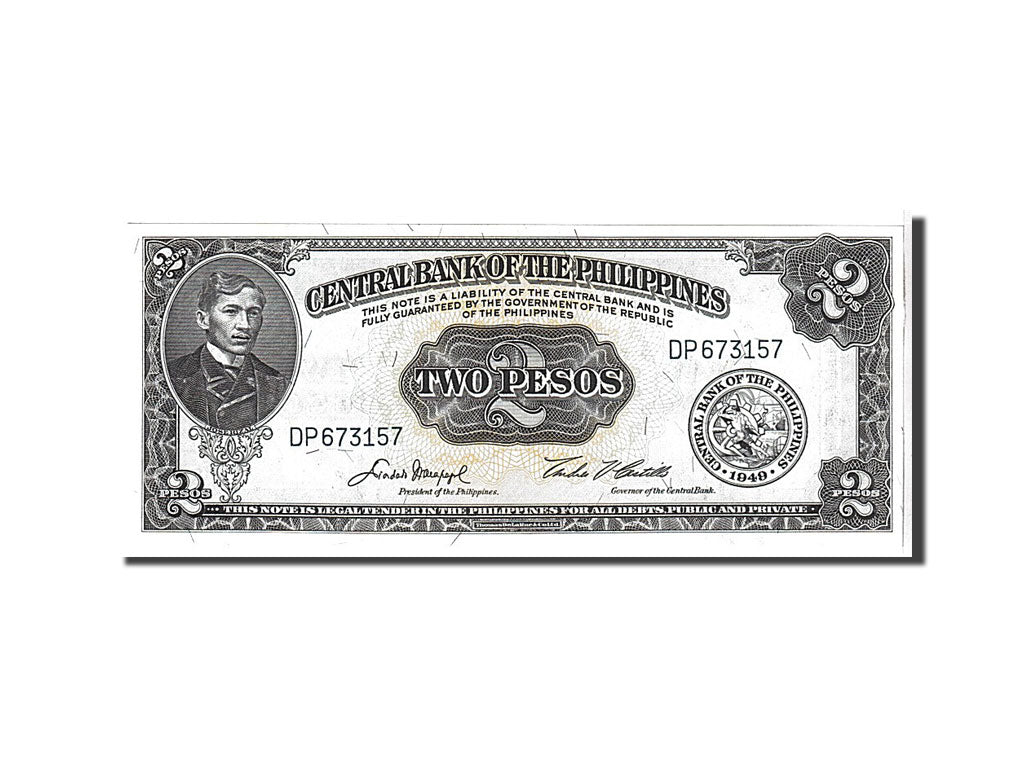 Philippines, 2 Pesos, KM #134d, UNC(65-70), DP673157