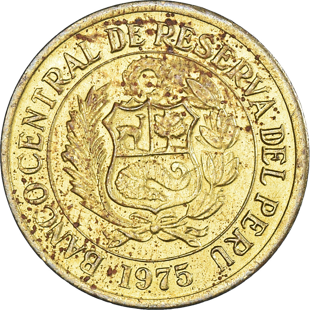 Moneta, Perù, Sol, 1975