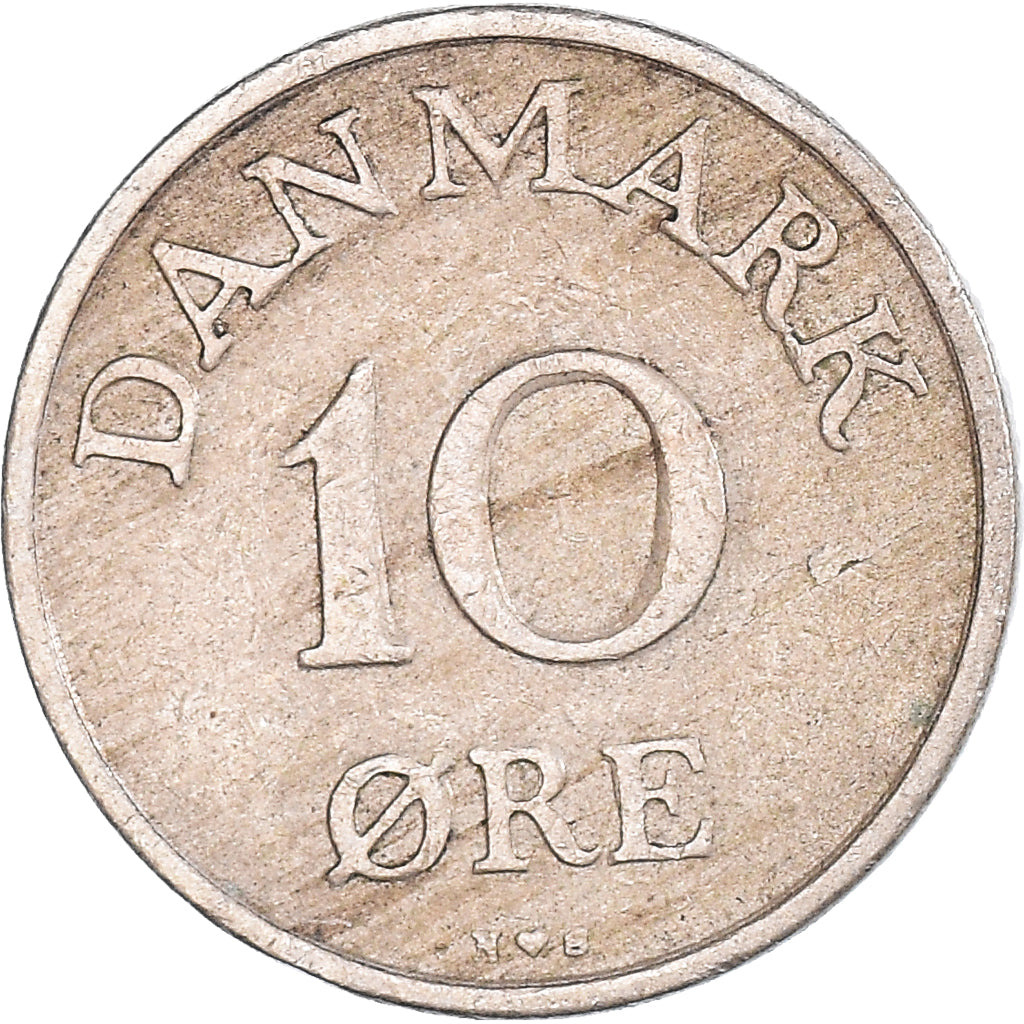 Coin, Denmark, 10 Öre, 1952