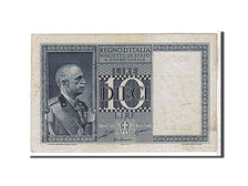 Italy, 10 Lire, 1935, KM #25a, AU(55-58), 327826
