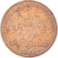 Coin, TRINIDAD & TOBAGO, Cent, 1974