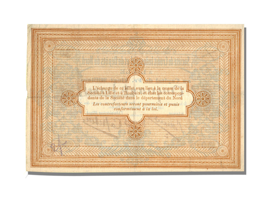 Biljet, 50 Francs, 1870, Frankrijk, SUP