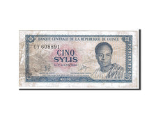 Guinea, 5 Sylis, 1980, KM #22a, EF(40-45), CY608891