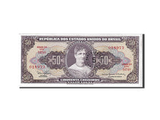 Banknote, Brazil, 5 Centavos on 50 Cruzeiros, 1966, KM:184b, UNC(63)