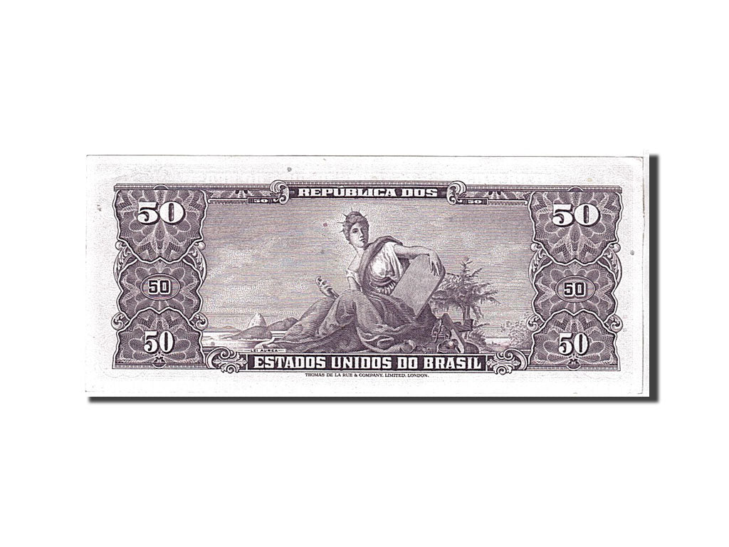 Banknote, Brazil, 5 Centavos on 50 Cruzeiros, 1966, KM:184b, UNC(63)