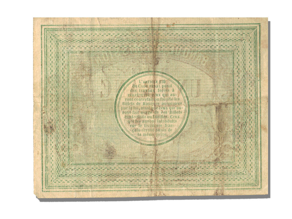 Geldschein, Frankreich, 1 Franc, 1870, SS