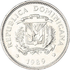Moeda, República Dominicana, 5 Centavos, 1989