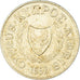 Coin, Cyprus, 2 Cents, 1992