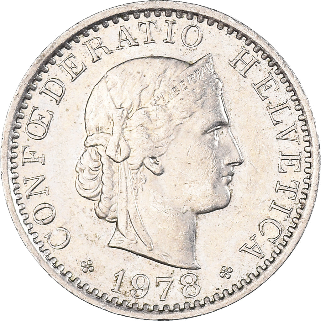 Moneta, Szwajcaria, 20 Rappen, 1978
