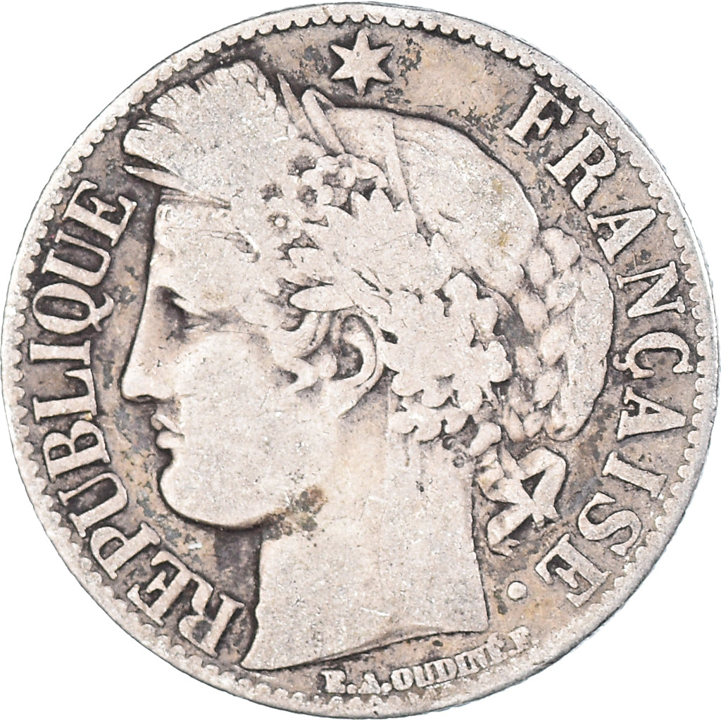 Moneta, Francia, Franc, 1871