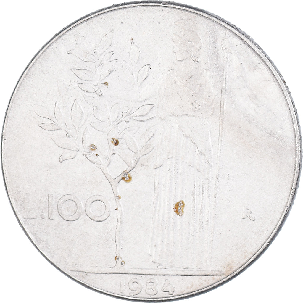 Moneta, Włochy, 100 Lire, 1984