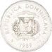 Monnaie, République Dominicaine, 1/2 Peso, 1989
