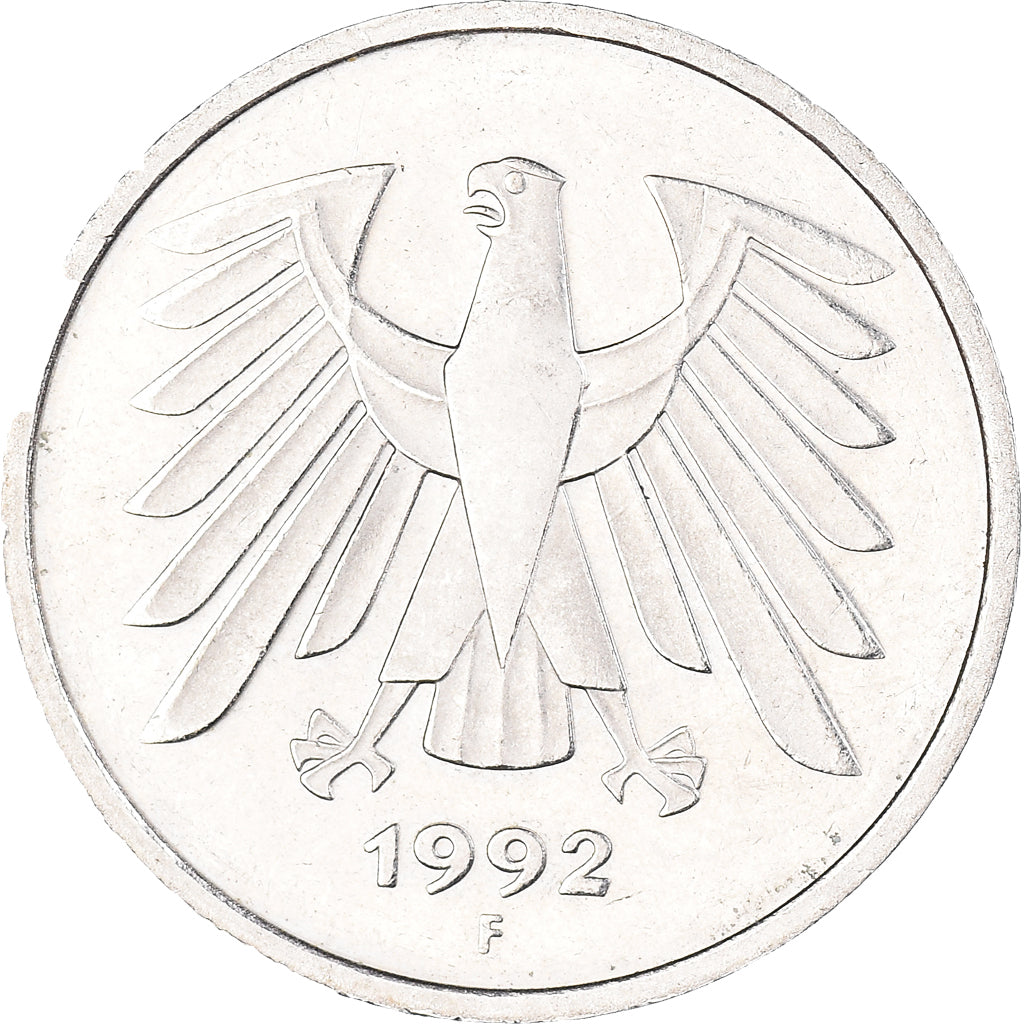 Moneta, Germania, 5 Mark, 1992