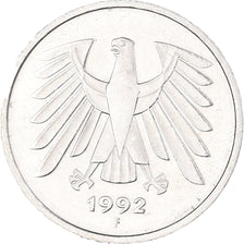 Moneta, Germania, 5 Mark, 1992
