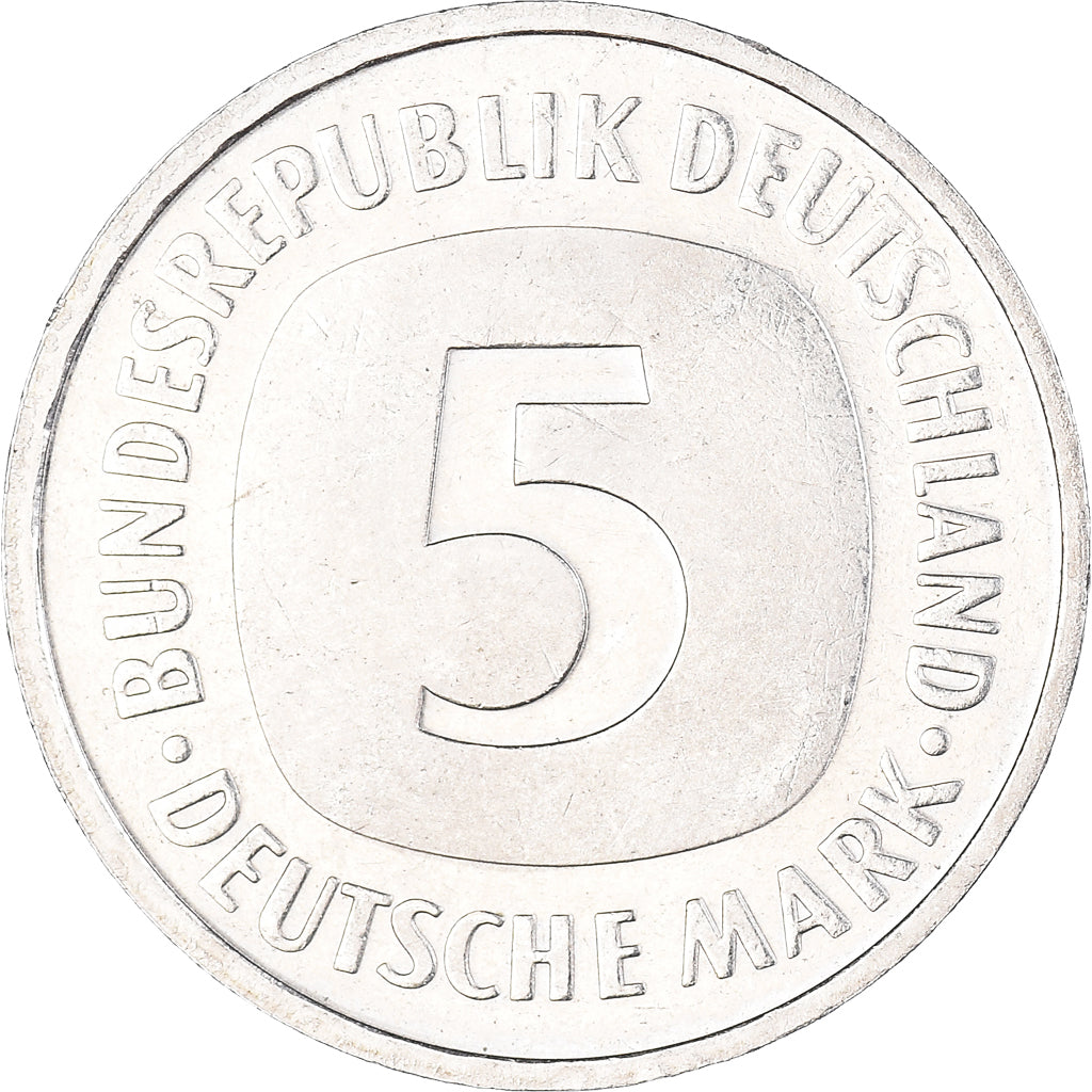 Moneta, Germania, 5 Mark, 1992