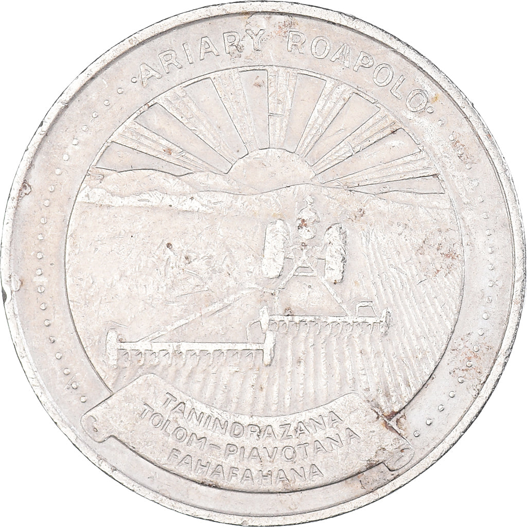 Moeda, Madagáscar, 20 Ariary, 1983
