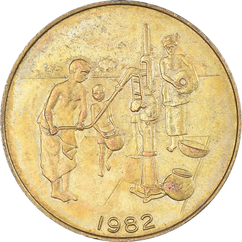 Moneda, Estados del África Occidental, 10 Francs, 1982