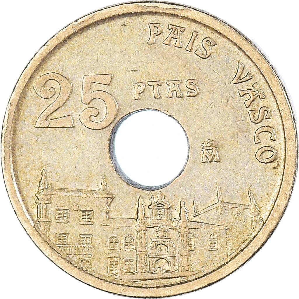 Moneda, España, 25 Pesetas, 1993