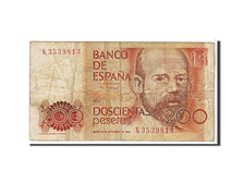 Spain, 200 Pesetas, 1980, KM #156, VF(20-25), 3539813