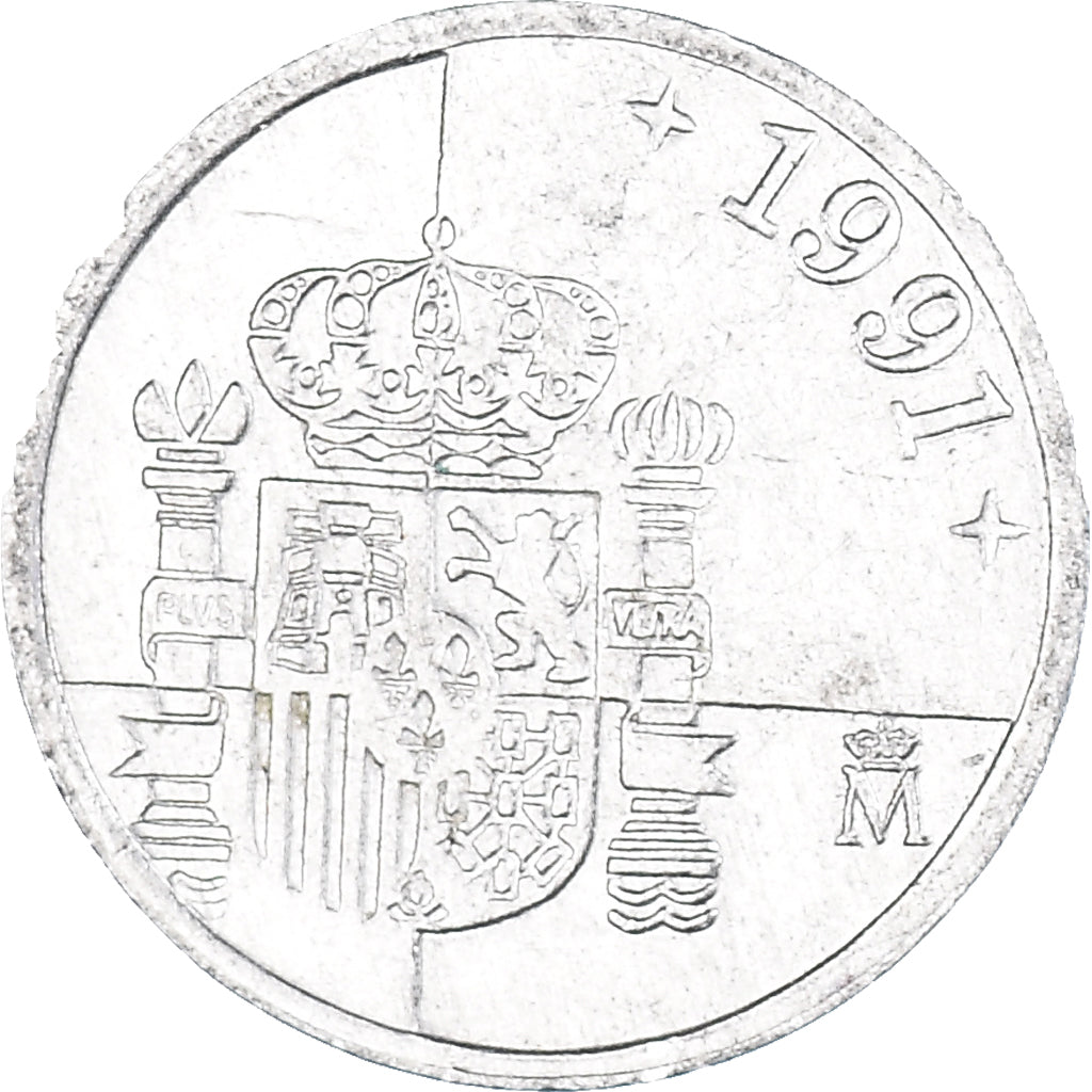 Moeda, Espanha, Peseta, 1991