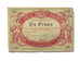 Banknote, 1 Franc, 1870, France, EF(40-45)