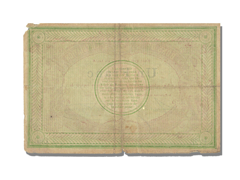 Banknote, 1 Franc, 1870, France, EF(40-45)
