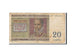 Belgium, 20 Francs, 1950, KM #132a, EF(40-45), X05586251