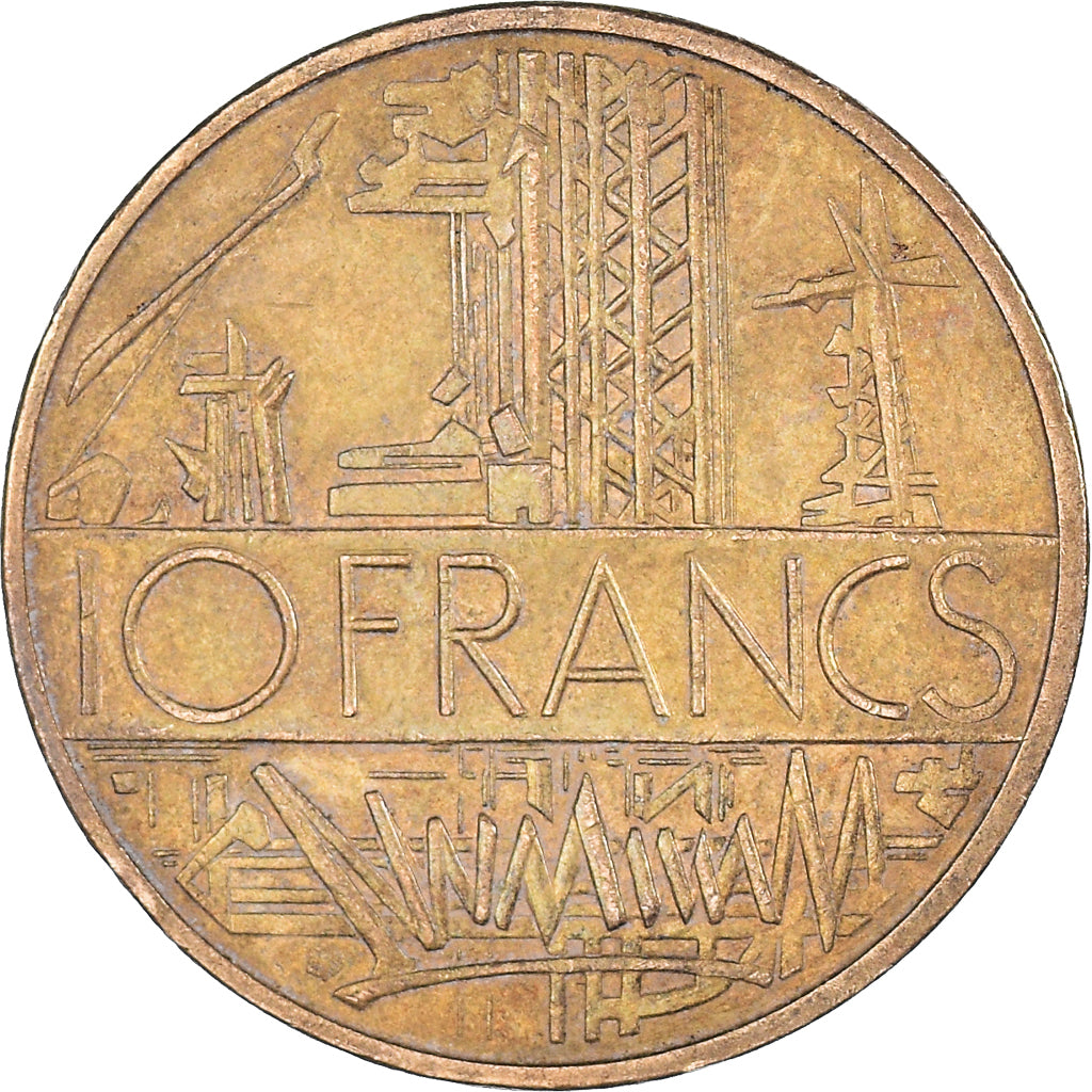 Coin, France, 10 Francs, 1985