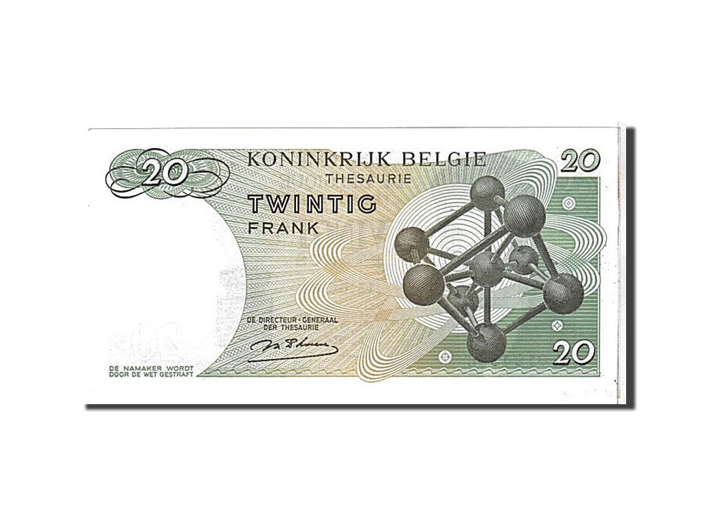Belgium, 20 Francs, 1964, KM #138, UNC(65-70), 1J0194306