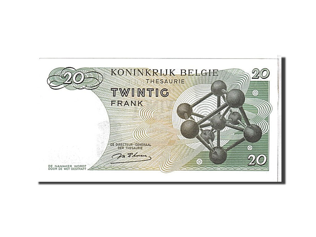 Belgium, 20 Francs, 1964, KM #138, UNC(65-70), 1J0194309