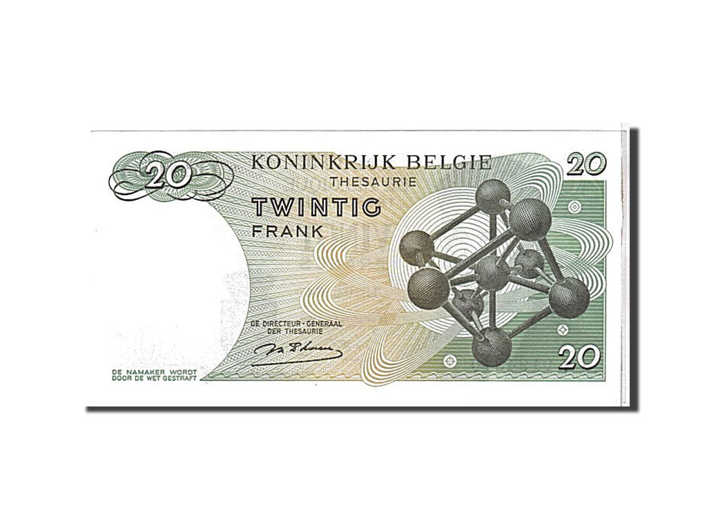 Belgium, 20 Francs, 1964, KM #138, UNC(65-70), 1J0194310