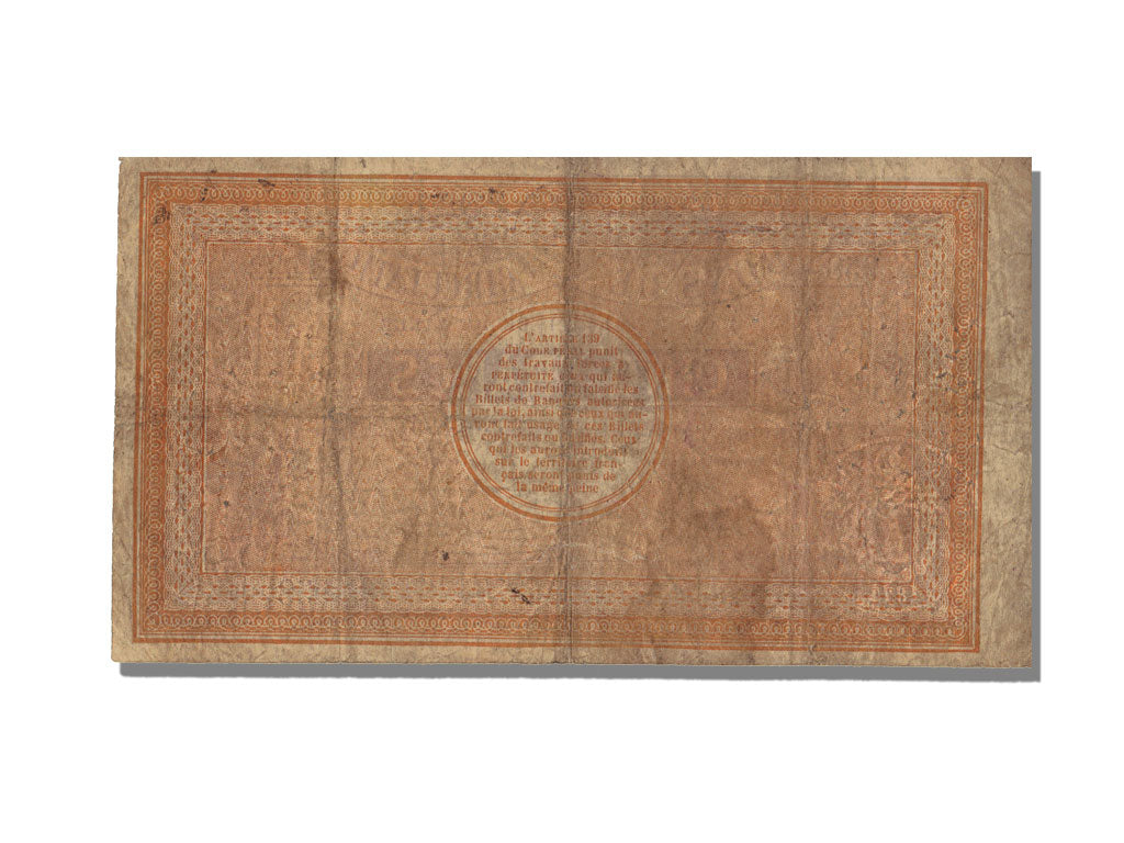 Banconote, BB+, 5 Francs, 1870, Francia