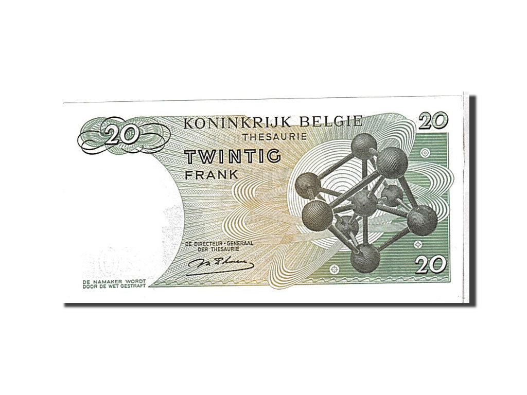 Belgium, 20 Francs, 1964, KM #138, UNC(65-70), 1J0194312