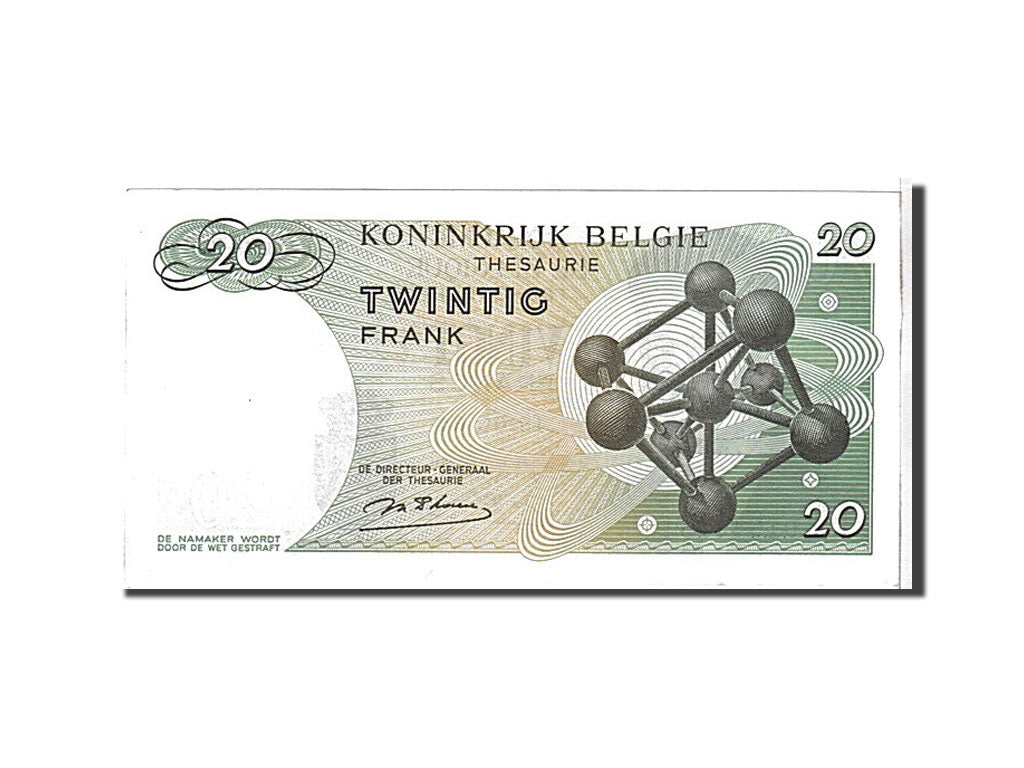 Belgium, 20 Francs, 1964, KM #138, UNC(65-70), 1J0194315