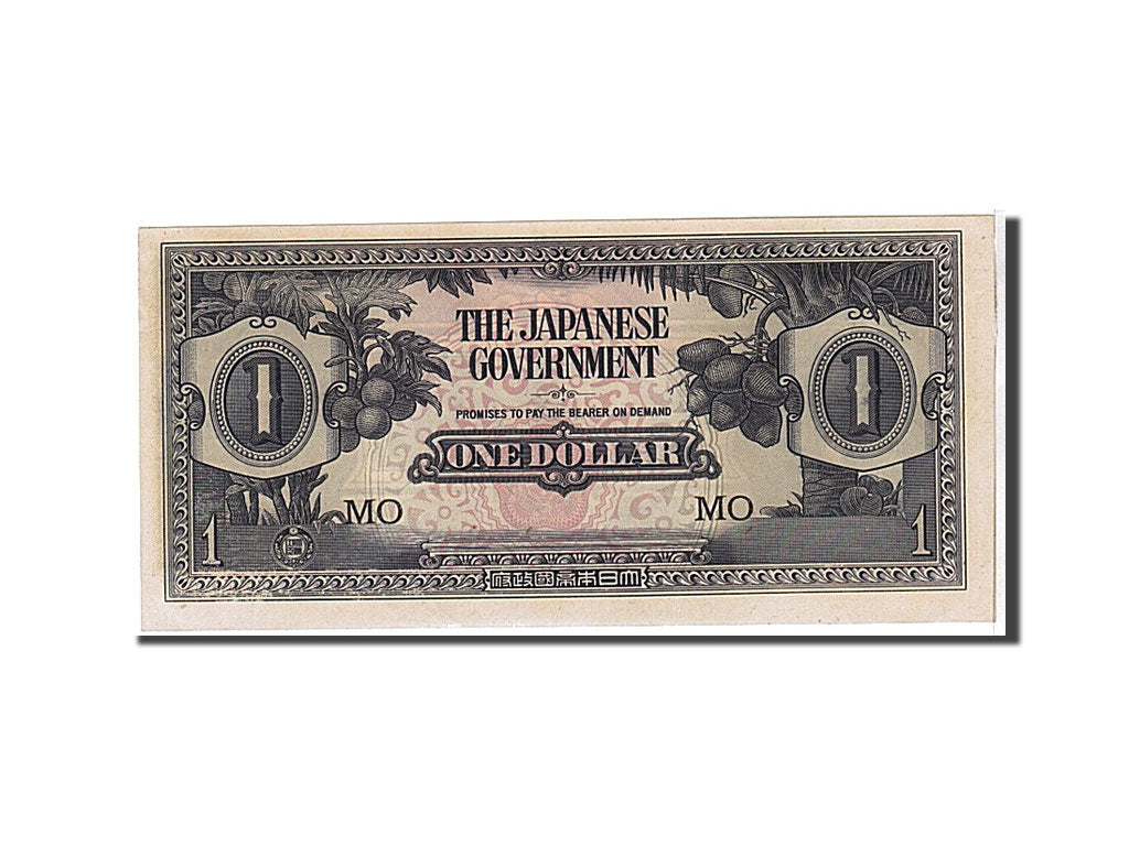 Banknote, MALAYA, 1 Dollar, 1942, KM:M5c, UNC(65-70)