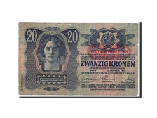 Austria, 20 Kronen, 1913, KM #53a, AU(50-53), 064091969