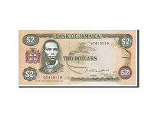 Jamaica, 2 Dollars, 1992, KM #69d, UNC(65-70), GV4101119