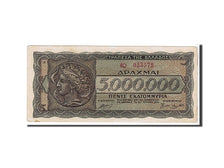 Greece, 5,000,000 Drachmai, 1944, KM #128a, AU(55-58), IO053579