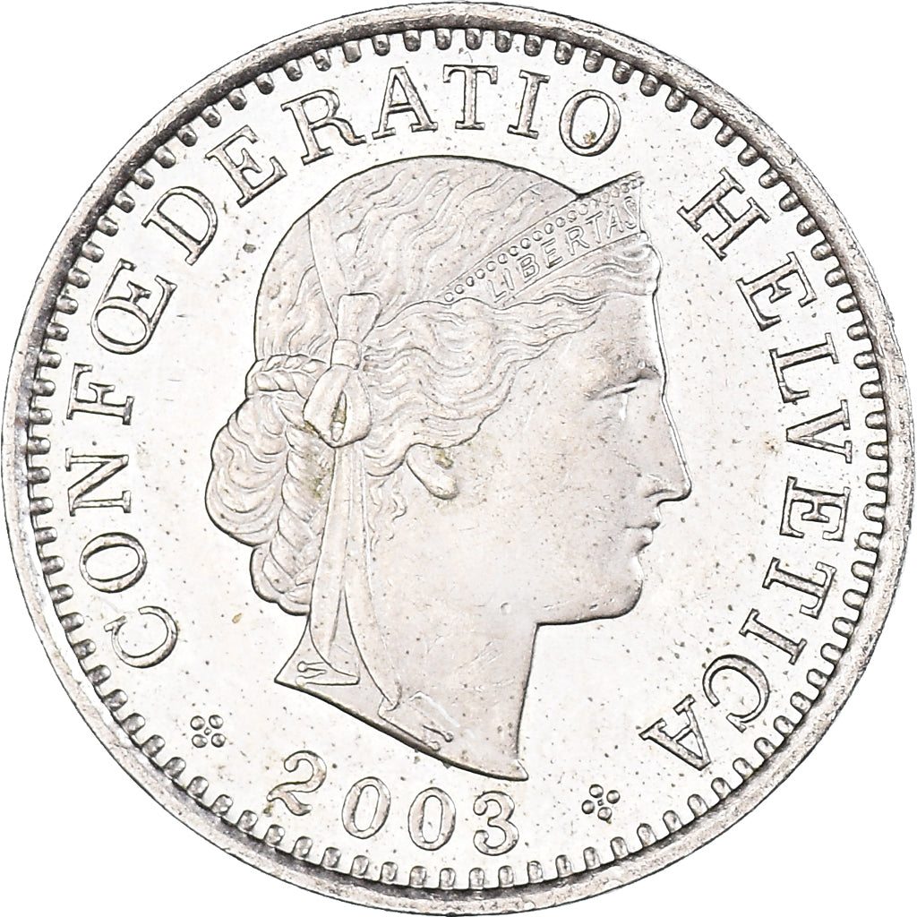 Moneta, Szwajcaria, 20 Rappen, 2003