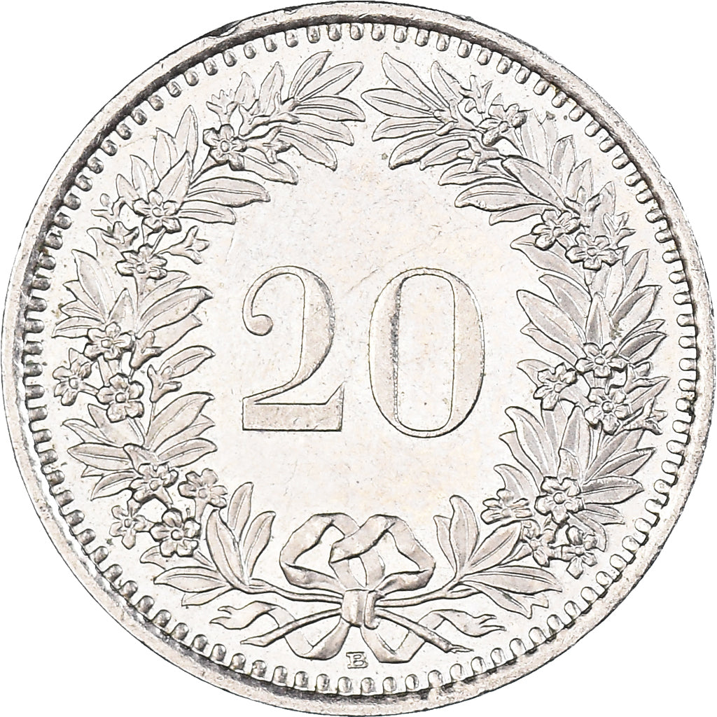 Moneta, Szwajcaria, 20 Rappen, 2003