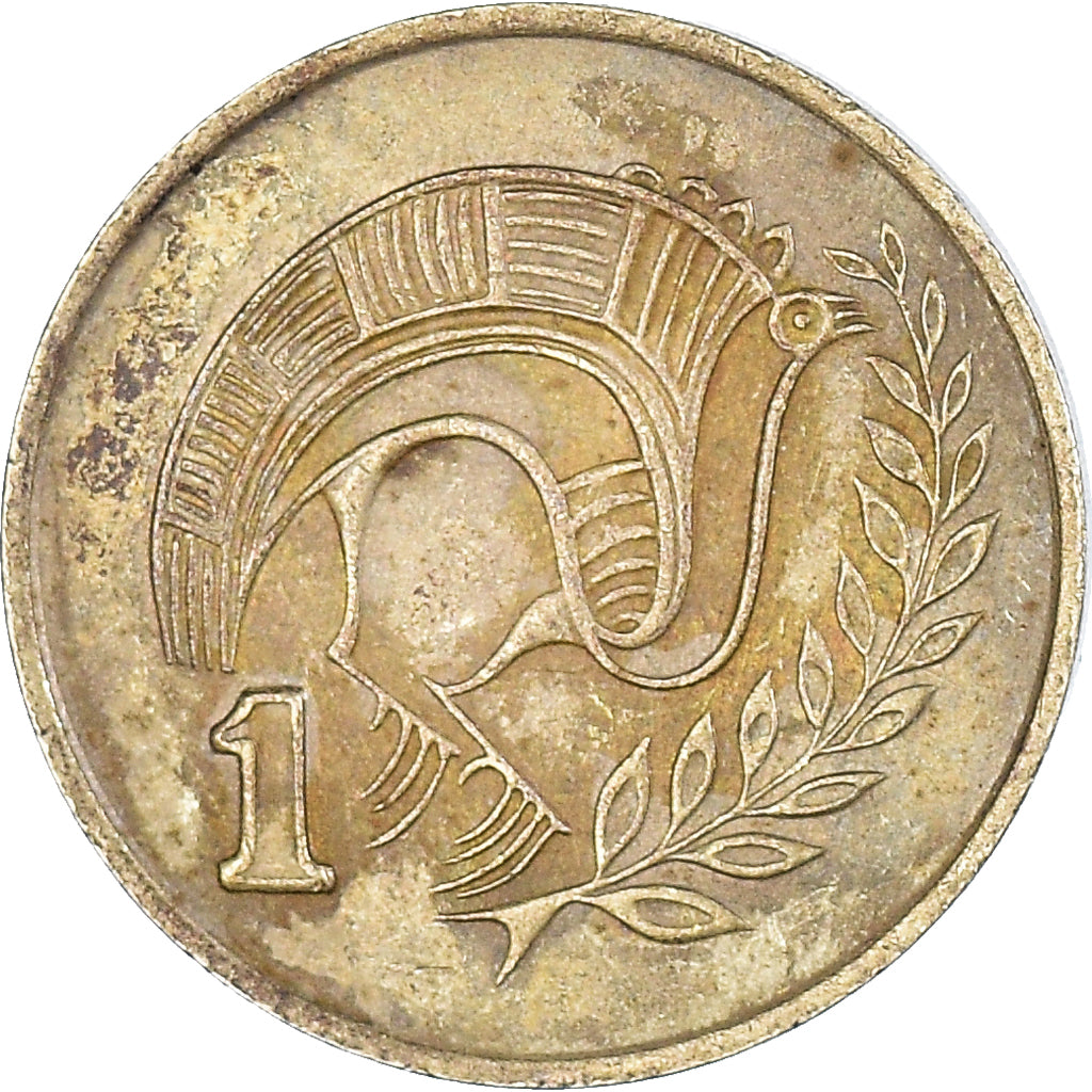 Moneta, Cipro, Cent, 1988